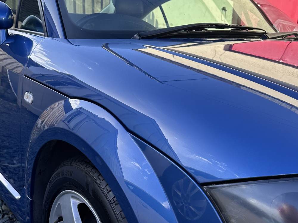 Car paint after ceramic coating Dublin — deep gloss showroom finish